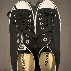 Converse black platform shoes size 8.5 women's